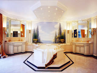 Villa in Monaco, Scultura & Design S.r.l. Scultura & Design S.r.l. Casas de banho