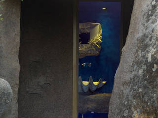 Villa in Sardinia, Scultura & Design S.r.l. Scultura & Design S.r.l. Phòng tắm: thiết kế nội thất · bố trí · ảnh