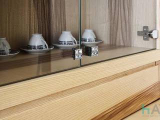 Bespoke furniture on project, Vicenza (ITA), Naturalmente Legno Srl Naturalmente Legno Srl Salas de estar modernas