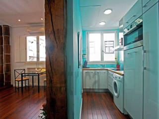 Apartamento Jazz, Ametrica & Interior, S.L. Ametrica & Interior, S.L. Eclectic style kitchen