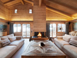 Chalet Gstaad, Ardesia Design Ardesia Design Living room