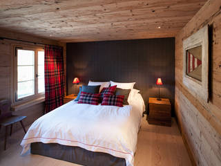 Chalet Gstaad, Ardesia Design Ardesia Design Rustieke slaapkamers