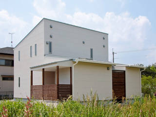 滋賀県甲賀の家, Grand Ciel Design Office Grand Ciel Design Office Moderne huizen