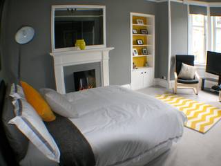 Batchelor Pad, Master Bedroom, Isolution Interiors Isolution Interiors Dormitorios modernos