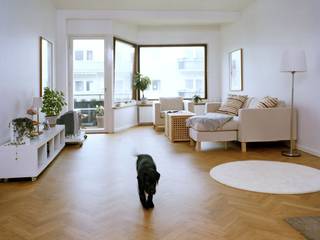 Suelo de madera acabado con productos Bona Bona Scandinavian style walls & floors Wall & floor coverings