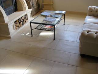 Traditional Cotswold Floor, Trajan Stone Trajan Stone Paredes y pisos de estilo rural