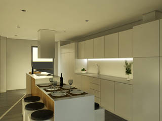 Vivienda SL, Binomio Estudio Binomio Estudio Modern kitchen