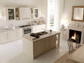 BLANC DE BLANCS, AURORA CUCINE AURORA CUCINE Eclectic style houses