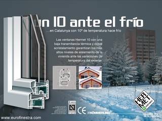 VENTANAS EFICIENTES EUROFINESTRA.COM, Euroterra Exterior.es Euroterra Exterior.es 지중해스타일 창문 & 문