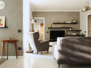 I ♥ GRAY :: Maresa's living room, Spazio 14 10 Spazio 14 10 Moderne Wohnzimmer Grau