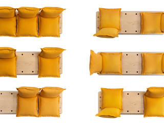 FACILE, Marco Gregori Architetto Marco Gregori Architetto Scandinavian style living room Sofas & armchairs