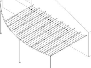 pergola, CHRISTIAN THEILL DESIGN CHRISTIAN THEILL DESIGN Ogród