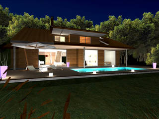 BioEdilizia - Lake Maggiore Home, STUDIO RANDETTI - PROGETTAZIONE E DESIGN STUDIO RANDETTI - PROGETTAZIONE E DESIGN Nowoczesne domy