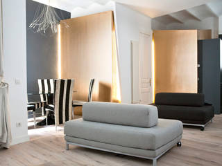 Casa Moncada Barcelona, jorge rangel interiors jorge rangel interiors Modern living room