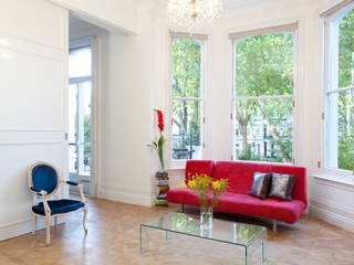 Kensington Gardens W2: Contemporary Style, Increation Increation Casas clássicas
