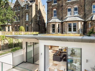 Trinity Hall, Riach Architects Riach Architects Modern living room