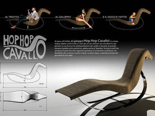 Hop Hop Cavallo!, Marco Braccini Architetto Marco Braccini Architetto Garden Furniture