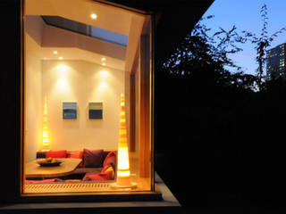 Primrose Hill, House Extension, Jeff Kahane + Associates Jeff Kahane + Associates الغرف