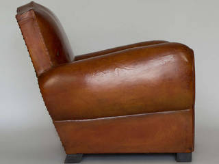 1940's French Club Chair , LUCY retrò & chic LUCY retrò & chic غرفة المعيشة