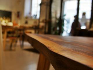 Tavolo bordi naturali, Vud Design Vud Design Dining room