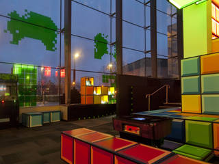 Games Lounge Exhibition, NRN Design NRN Design Espacios comerciales