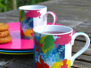 Stone Town Colours, Blooming Bryony Designs Blooming Bryony Designs Cucina in stile tropicale