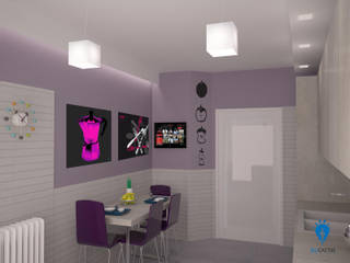 Kitchen BluCACTUS design, blucactus design Studio blucactus design Studio Kitchen