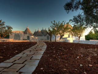 Il Gelso Bianco, Architetto Floriana Errico Architetto Floriana Errico Dormitorios de estilo rústico