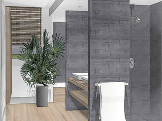 salle de bains ZEN, agence concept decoration agence concept decoration Kamar Mandi Modern