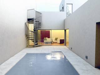 Escalera para terrazas, Enesca Enesca Mediterrane Häuser