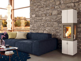 Kaminofen Asmara, Hase Kaminofenbau GmbH Hase Kaminofenbau GmbH Rustic style living room