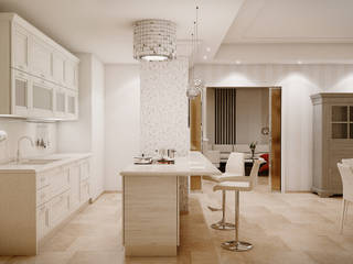 Cucina Classico Contemporaneo, LANGOLO HOME LIVING LANGOLO HOME LIVING Eclectic style kitchen