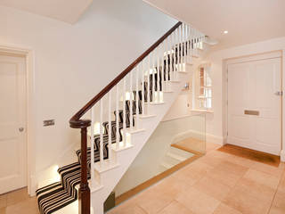 Talbot Lodge, Riach Architects Riach Architects Classic style corridor, hallway and stairs