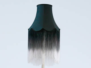 Fade Maxi Fringe Shade Lime Lace Eclectic Interiors Moderne Wohnzimmer Beleuchtung