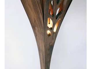 Cooper's Bloom standard lamp, Tom Cooper Fine Furniture Tom Cooper Fine Furniture Moderne studeerkamer