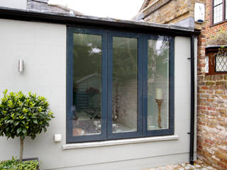 Home Farm Close, IQ Glass UK IQ Glass UK Phòng khách: thiết kế nội thất · bố trí · ảnh