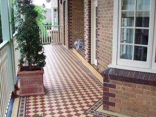 Geometric (Victorian) Tiles, Original Features Original Features Klasyczne ściany i podłogi Kafelki