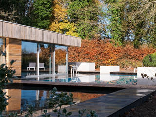 Bluebell Pool House, Adam Knibb Architects Adam Knibb Architects Дома в стиле модерн