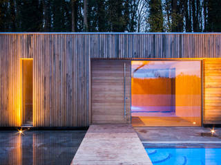 Bluebell Pool House Adam Knibb Architects Modern Evler