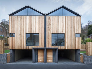 The Cedar Lodges, Adam Knibb Architects Adam Knibb Architects Modern Houses