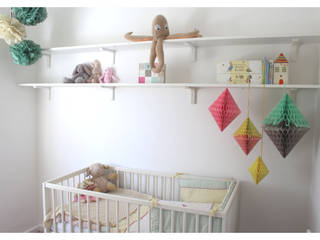 Baby's Room, Pool-in-Wharfedale, Crow's Nest Interiors Crow's Nest Interiors Eklektyczny pokój dziecięcy