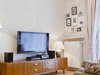 Apartament w Wilanowie, MATELIER MATELIER Soggiorno eclettico