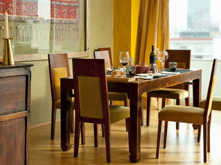 Taine Decor, Mexico City. 2009, Erika Winters® Design Erika Winters® Design Eclectic style dining room