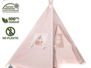 KINDER-SPIELZELT ROSA, my-teepee® my-teepee® Phòng trẻ em phong cách hiện đại