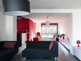 La boite rouge, AMBA AMBA Moderne Wohnzimmer