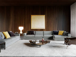 Minotti space, Architectural Visualization Architectural Visualization Modern living room