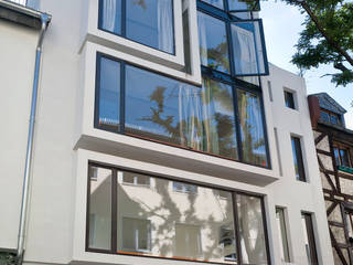 Wohnhaus Paradiesgasse 13, Marie-Theres Deutsch Architekten BDA Marie-Theres Deutsch Architekten BDA Moderne Häuser