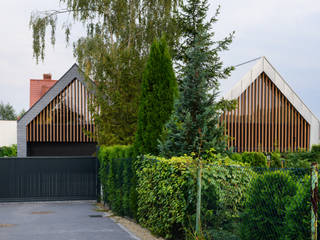 TWO BARNS HOUSE , RS+ Robert Skitek RS+ Robert Skitek Casas modernas: Ideas, diseños y decoración