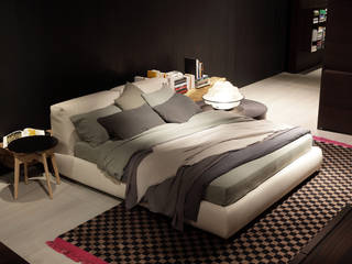 Bolton letto , Giuseppe Viganò Giuseppe Viganò Modern style bedroom Beds & headboards