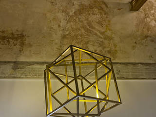 Cubing, suspended light sculpture, Francesco Della Femina Francesco Della Femina